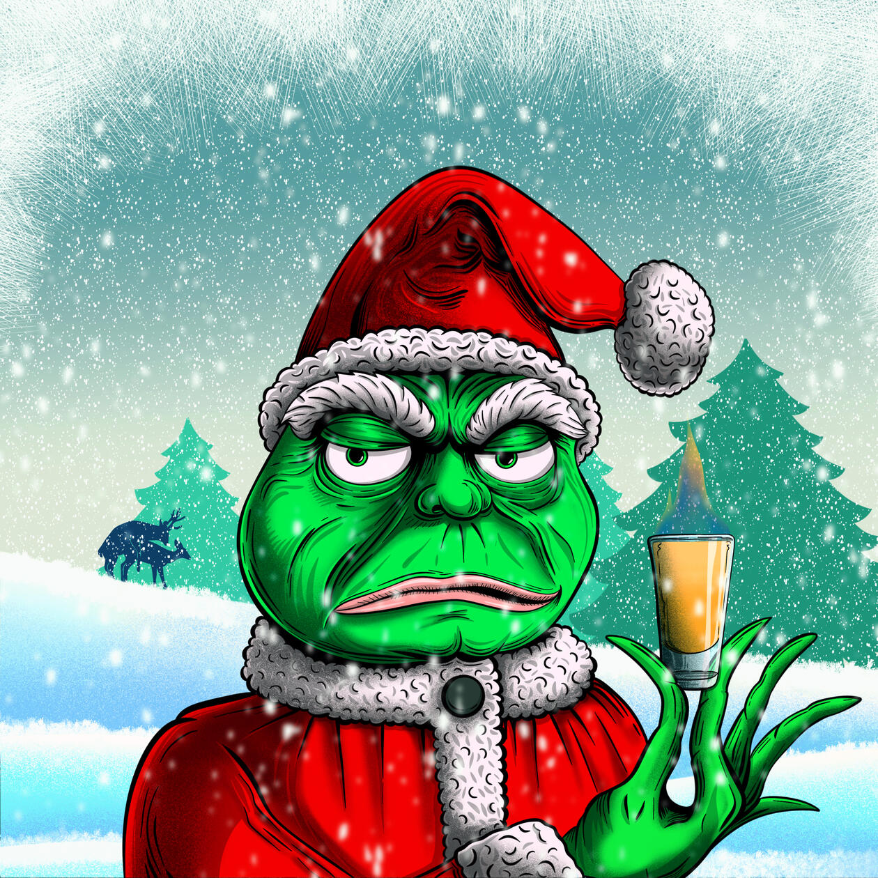 Flaming Tipple - Drop to 1/1 holders